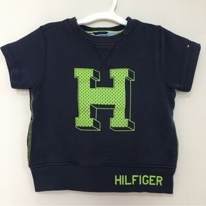 Tommy Hilfiger Top toddler boys fleece lined short sleeve vest T-shirt
